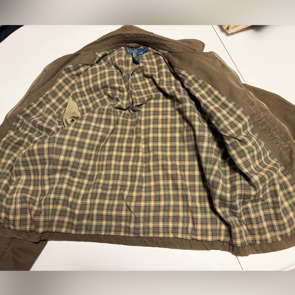 Polo Ralph Lauren olive/brown jacket - Picture 4 of 10